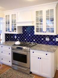 Shades of blue are brimming in this modish, eclectic kitchen. Cobalt Blue Kitchen Ideas