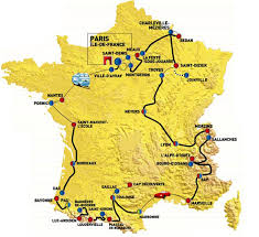 The first long week, from 7th to 15th july, all takes place in the northern half of france. 2003 Tour De France