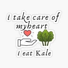 Keeps my diabetic cat healthy. Eat More Kale Stickers Redbubble