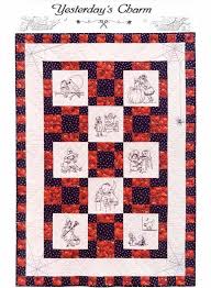 I wanted an embroidery project for some silk, rayon, cotton, and wool threads i had collected. Halloween Pattern Hand Embroidery Quilt Pattern 42 X 52 Sewing Fall Quilting Blackwork Redwork