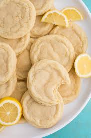 These lemon christmas cookies are a lighter option to some of the heavier cakes and pies of the season. Lemon Cookies Chewy Thick Lots Of Lemon Flavor