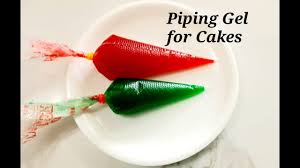 Perfect Home Made Piping Gel For All Cakes Easy Gel Recipe Lettering Gel Corn Syrup Piping Gel Youtube