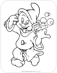 Ariel little mermaid coloring pages print out. Snow White And The Seven Dwarfs Coloring Pages 5 Disneyclips Com