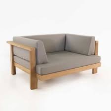 Cabo Teak Outdoor Club Chair 0 Outdoor Daybed Teak Outdoor Furniture Lounge Seating