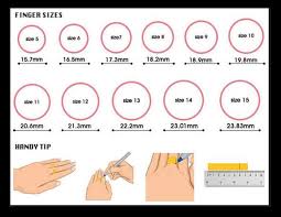 34 extraordinary korean ring size chart