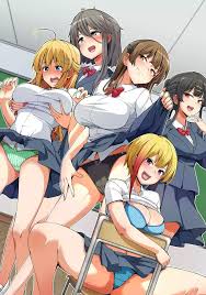 オリジナル】性に興味深々の巨乳制服女子たちとハーレムセックス！ 処女ビッチたちに肉バイブにされる童貞の僕 - 同人誌 - エロ漫画  momon:GA（モモンガッ!!）