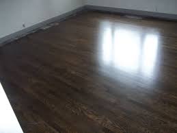 Red Oak Wood Floor Refinished With Duraseal Ebony Stain Modern Tech Wood Floors Red Oak Wood Floors Staining Wood Floors Red Oak Wood
