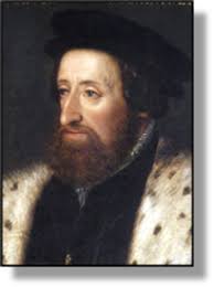 THE DIVISION OF THE HABSBURG EMPIRE 1556 (M1) BETWEEN KING PHILIP II OF  SPAIN AND EMPEROR FERDINAND I