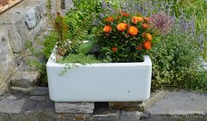 creative vintage sink planter ideas
