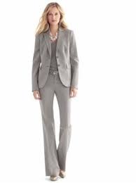Searching For Suit Styles To Have One Or Two Made In Qatar This Ones From Banana Rep Business Professional Attire Business Attire Women Womens Business Pants