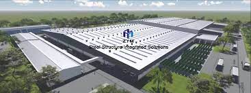 Bangladesh conference building with steel structure and aluminum veneer. China Galvanized Pre Fabricated Steel Structure Workshop With Fast Construction In Malaysia