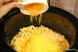 Uncooked Pasta Crock Pot Mac And Cheese From 101 Cooking For Two Recipe Food Everyday Food Recipes
