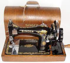 1955 Singer Model 128 Rococo Decals Sewing Machine Antique Sewing Machines Sewing