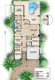 Mansion floor plans come in a dazzling array of architectural styles, such as neoclassical, french chateau, craftsman, modern farmhouse, and many more. Plan 66058we Mediterranean Bungalow Plan In 2021 Mediterranean House Plans Narrow House Plans Mediterranean Floor Plans