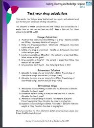 All Worksheets Nursing Dosage Calculation Practice Worksheets Printable Worksheets Guide For Medical Math Nursing Math Nursing School Notes