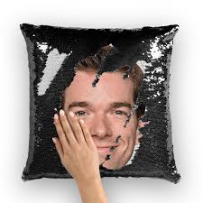 John Mulaney Sequin Pillow