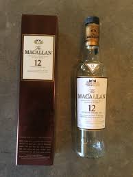 The Macallan 12 Year Old Highland Single Malt Scotch Whisky 375ml Bottle Box Sportscards Com