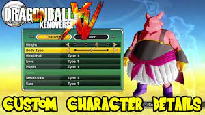 Dragon Ball Xenoverse Majin Race Clothing Advanced Customization Opti Dragon Ball Custom Dragon