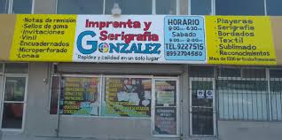 Imprenta y Serigrafia Gonzalez