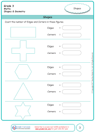 Shapes Grade 3 Math Addition Worksheets Addition Worksheets Third Grade Math Worksheets