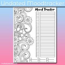 There are 535 coloring mood for sale on etsy, and they cost 4,22 $ on average. Mood Tracker Archives Make Breaks
