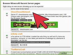 Meanwhile minecraft pvp servers, roleplay servers, creative servers, and competitive servers will test your other skills. Einem Minecraft Server Beitreten Wikihow