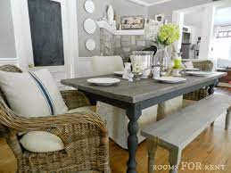 Rooms For Rent Our New Farmhouse Dining Table Farmhouse Dining Table Farmhouse Dining Grey Kitchen Table
