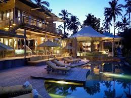 Pool House Bali Thailande Terrasse