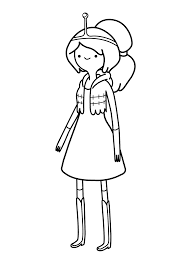 Adventure time coloring book page by colouring australia pages bmo. Princesse Bubblegum Coloring Page For Girls Printable Adventure Time Coloring Pages Adventure Time Princesses Adventure Time Drawings