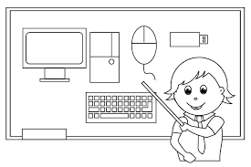 Computer Coloring Pages Best Coloring Pages For Kids