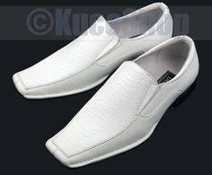 Delli Aldo Fashion Men Slip On Dress Shoes Alligator White Size 11 Dress Shoes Men Mens Fashion Shoes Formal Shoes For Men