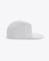 Download Snapback Cap Mockup Side View In Apparel Mockups On Yellow Images Object Mockups