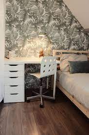 bedroom 01 interior rotan botanic plants wood ikea kwantum kamer ideeen ideeen