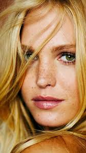 Erin Heatherton Blonde Freckles Green Eyed 1080x1920 Wallpaper Natural Makeup For Blondes Freckles Blonde Color