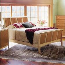 Copeland Furniture Sarah Sleigh Bed Color Cognac Cherry Size California King Headboard Height 45 Copeland Furniture Sleigh Beds Furniture