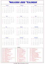 Malaysia mulls hari raya aidilfitri public holidays postponement. Malaysia Public Holidays 2020 Malaysia Calendar 2020