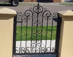 A 1950's home gets a big update with new fencing, arbors, rear deck, and front gate. Fancy House Gates Design Ksa G Com
