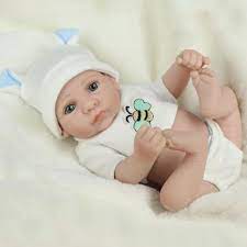 Baby Reborn Doll Mini Silicone Baby Dolls For Girls Boys Birthday Gift Bebe Realistic Reborn Bonecas Silicone Baby Doll Mini Silicone Baby Dollsdolls For Girls Aliexpress