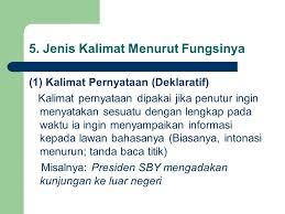 6 april 2013 18:01 diperbarui: Kalimat Dalam Bahasa Indonesia Ppt Download