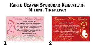 Bolehkah syukuran saat 4 bulan kehamilan? Jual Isi 25 Lembar Kartu Ucapan Syukuran 4 Atau 7 Bulan Kehamilan Mitoni Tingkepan Di Lapak Irmutz Collection Bukalapak