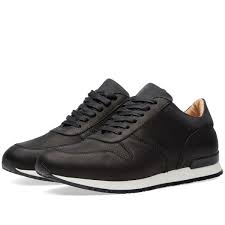 Wings Horns Leather Runners Black End