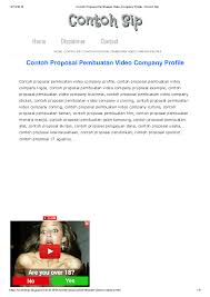 Contoh proposal kegiatan sekolah untuk pentas seni. Pdf Contoh Proposal Pembuatan Video Company Profile Hendri Hardi Academia Edu