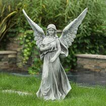 Looking for angel yard statue? Large Outdoor Angel Statue Wayfair