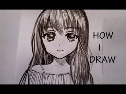 Art helps us to fill our lives with colors. á´´á´° Easy How I Draw An Anime Girl Youtube