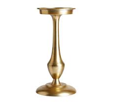 At casa padrino we offer a large collection of fascinating candlesticks. Chester Brushed Brass Candle Holders Pottery Barn