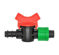 China drip tape valve, Plastic Barb-Lock Valve For Dn17 Tape ...