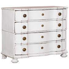 Zur pflege von böschungen/gräben bieten unsere seitenmulcher alle möglichkeiten Antique White Painted Danish Baroque Chest Of Drawers For Sale At 1stdibs