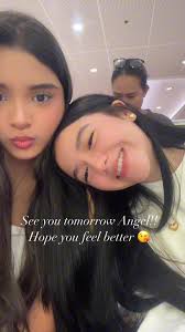 See you tomorrow Angel, hope u feel better 😘 #bff #SparkleGmaArtist  #seeyoutomorrow #viralchallenge