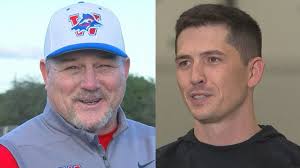 VIDEO: Hear Football Coach Riley Dodge As He Prepares To Faceoff Against  His Dad, Todd, For The Texas State Title