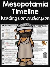 Timeline 10 Matching Questions 10 True False Questions 8 Multiple Choice Questions Ancient Mesopotamia Reading Comprehension Reading Comprehension Worksheets